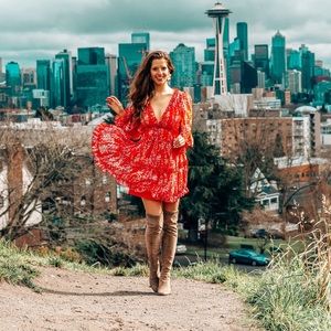 Sold Out Saints and Secrets Ruffle Dress